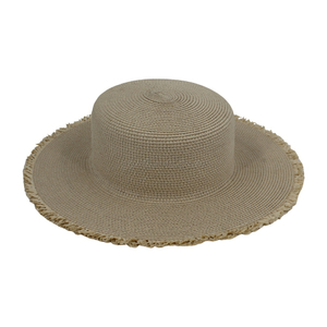 Woven And Man Straw Hat With Bow Tie One Size Fit All Custom Logo Hat Straw with Strap