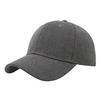 Promotional Hot Sale 100% Polyester Checked 6 Panels Structured Baseball Cap And Hat with Customized Logo Design