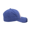 Vintage Stylish Flat Embroidery Washed Baseball Cap Dad Hat 6-panel Sports Caps For Man And Woven Can Custom Logo