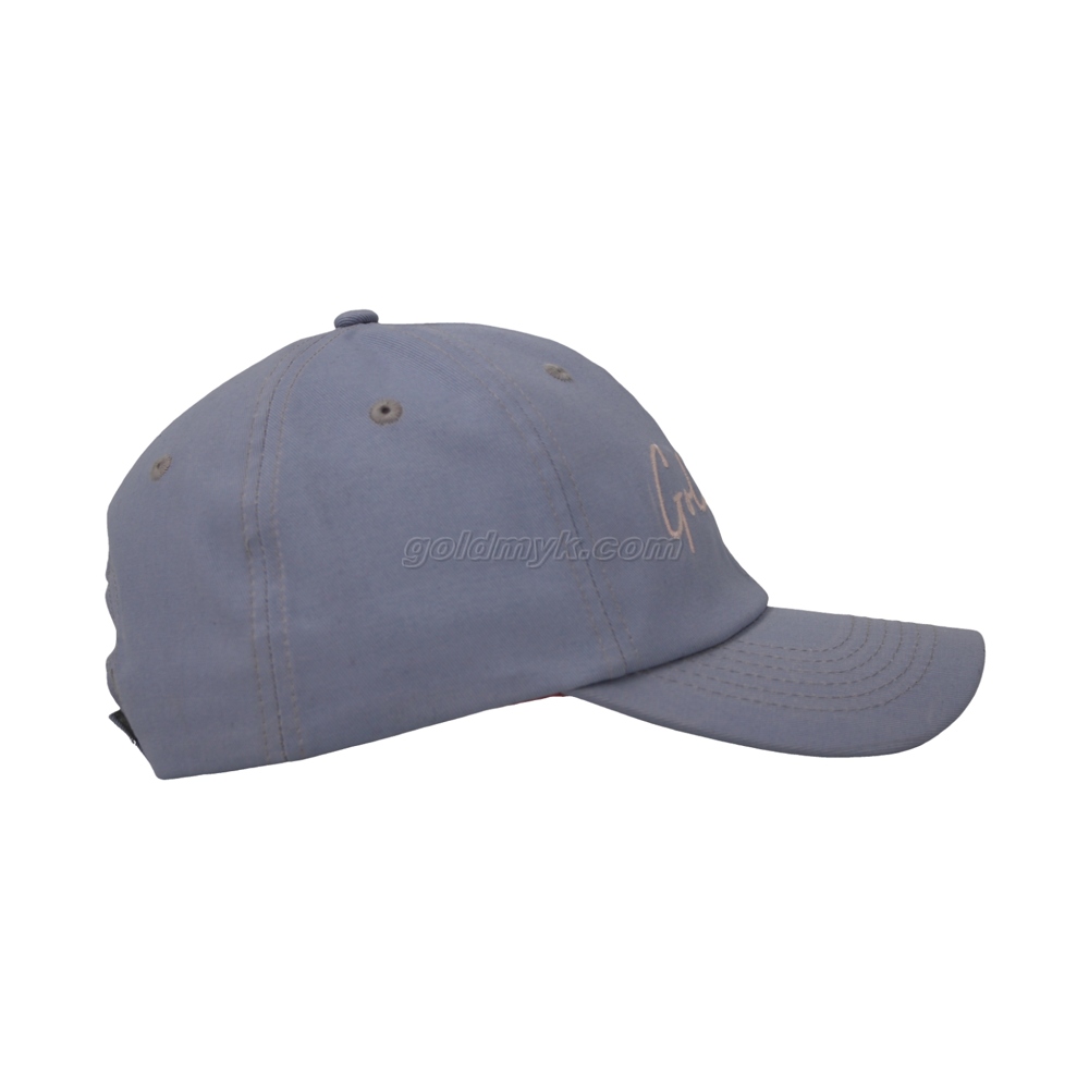 Custom Six Panels Thermochromic Fabric Cotton Twill Baseball Cap And Hat with Embroidery And Woven Label