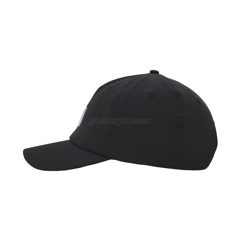 100% Polyester Baseball Cap Rope of Women And Men Custom Embroidery Silk Printed 6 Panel Cap Metal Buckle Closure