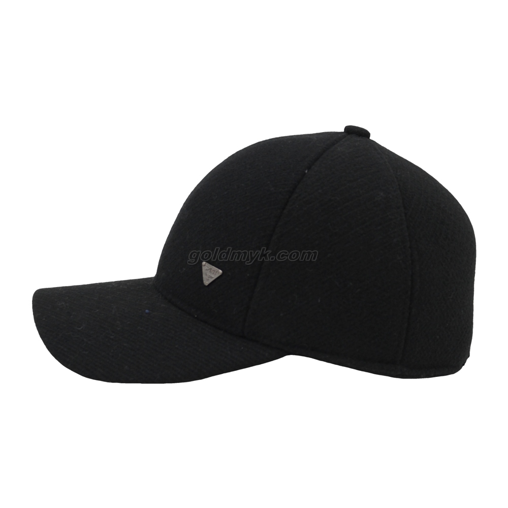 100% Polyester Baseball Cap Rope of Women And Men Custom Embroidery Silk Printed 6 Panel Cap Metal Buckle Closure