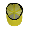 Trucker Cap Polyester Fabric Mesh Hat with Rubber Logo for Women and Men Can Custom Logo
