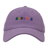 Hot Sale 100% Soft Cotton Twill Fabric Unstructured Baseball Cap And Hat with 3D Silicone Print