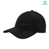 Custom Black Jacquard 6-Panel Curved Brim Sporty Style Street Wear for Business Baseball Cap 