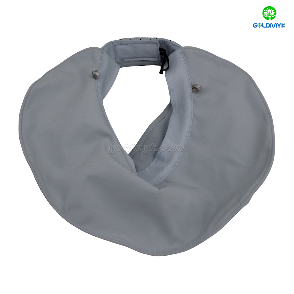 Summer Essentials Popular Street Style Dots Adjustable Size Sun Visor Cap With Velcro Back Closure