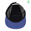 Flat Embroidery Simple Style Street Style Custom Fabric Cap 5-Panel Trucker Mesh Caps