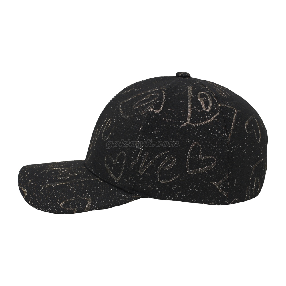 Fashion Woven Pattern Hot Sale Custom Fabric Baseball Cap And Hat Factory
