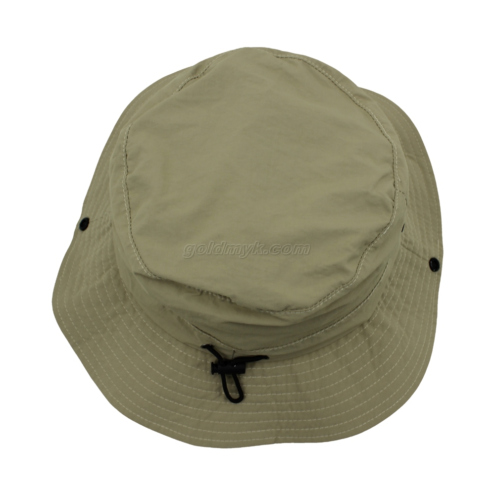 100% Polyester Fabric Bucket Cap Women And Men
