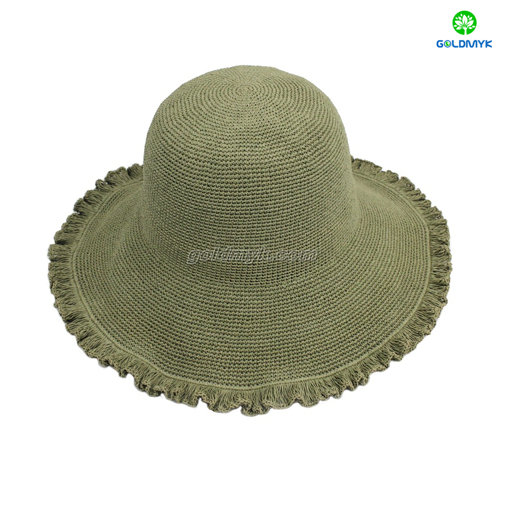 Goldmyk Sun Hat UPF Straw Hat for Women Fedora Hats