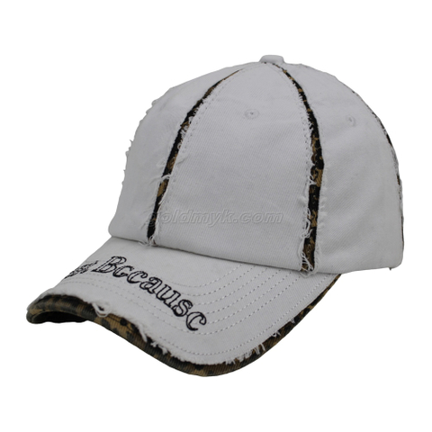 Fashion And Hot Sale Cotton Fabric Washed Baseball Cap And Hat Manufacturer with Custom Embroidery on Visor