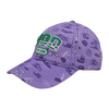 Custom Purple 100% Brushed Cotton Twill Fabric Corduroy Baseball Cap Hat Can Custom Embroidery Of Women And Men
