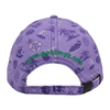 Custom Purple 100% Brushed Cotton Twill Fabric Corduroy Baseball Cap Hat Can Custom Embroidery Of Women And Men