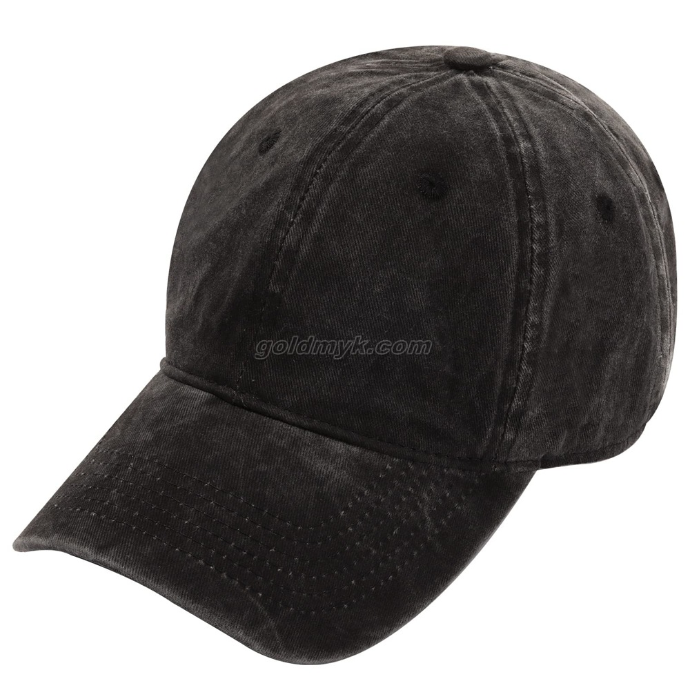 Vintage Blank washed cotton baseball caps Unisex Adjustable Dad Hats for Women and Men Can Printing or embroidery