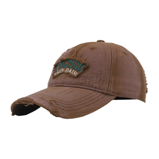 High Quality Custom Structured Washed Cotton Baseball Cap And Hat with Embroidery Patch