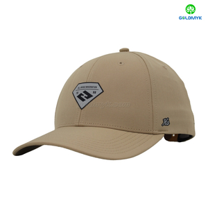 Camel 100% Cotton Twill Baseball Cap Hat Customizable OEM Sporty Street Style Terry Fabric for Business China Factory Direct