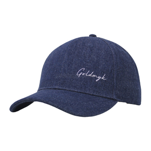 New Cap Product 100% Cotton Denim Fabric Baseball Cap And Hat with Custom TPU Print Logo 
