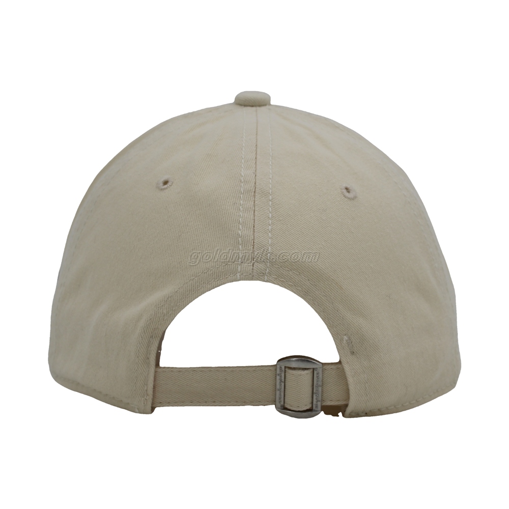 100% Cotton Fabric Baseball Cap Hand Washed Women And Men Acid Washed , Patch Embroidery, 6 Panel Cap
