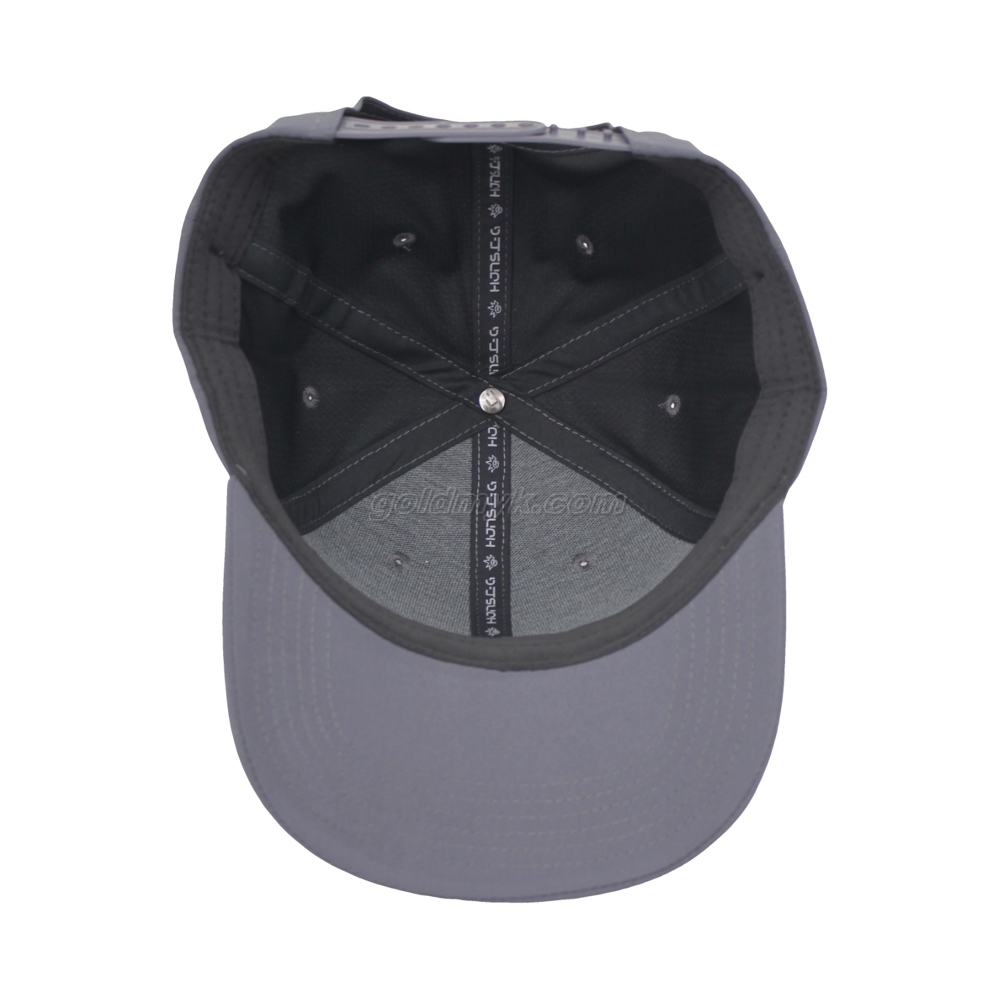 Custom Logo Dad Hat With Rubber Patch Logo 6 Panel Baseball Cap Sports Hat for Men And Women