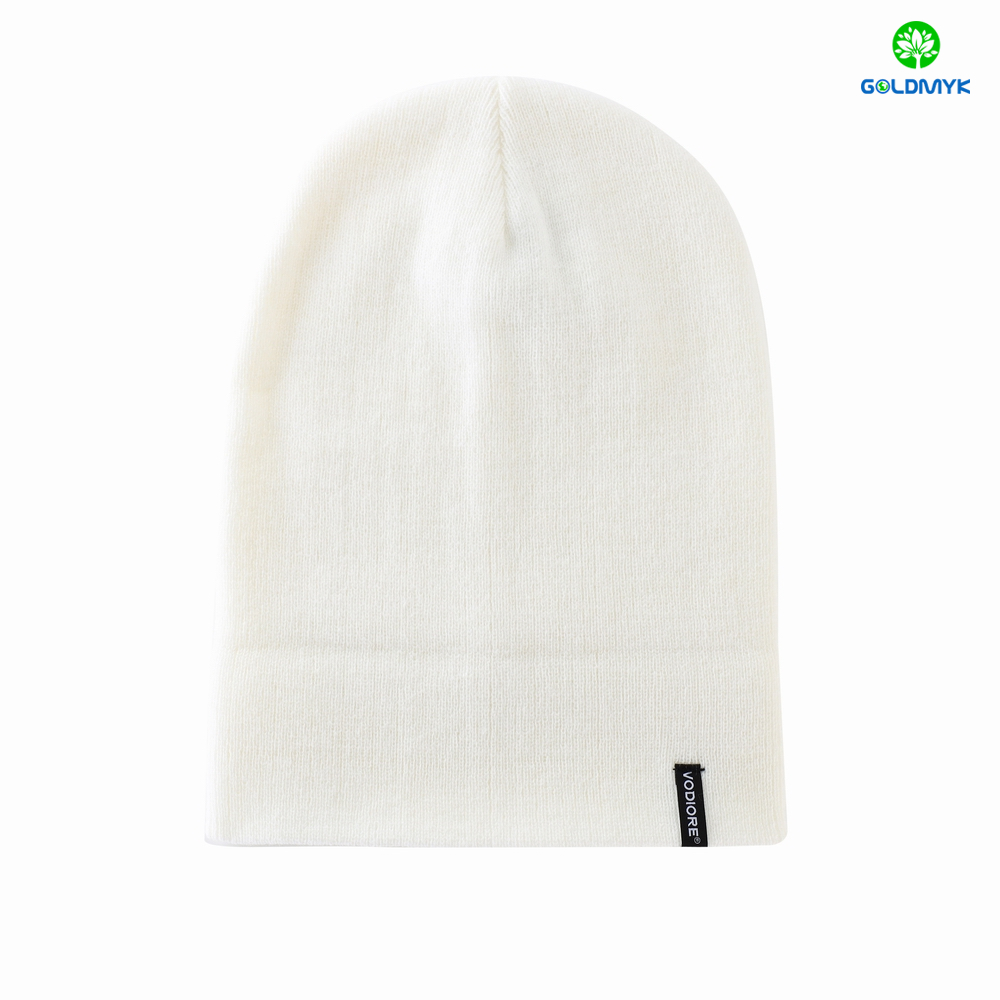Custom Beanie Hats for Men Women Winter Knit Hat Warm Slouchy Beanie Cuffed Skull Cap