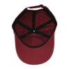 100% Cotton Baseball Cap Rope of Women And Men Custom Embroidery Silk Printed 6 Panel Cap Metal Buckle Closure