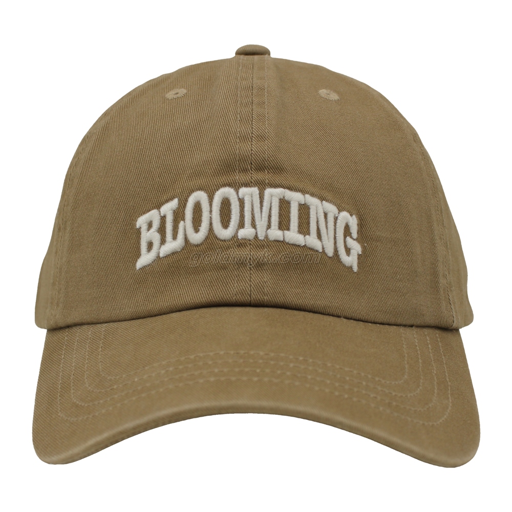 Wholesale Unstructured Soft Cotton Washed Basedball Cap And Hat with Custom Embroidery Design