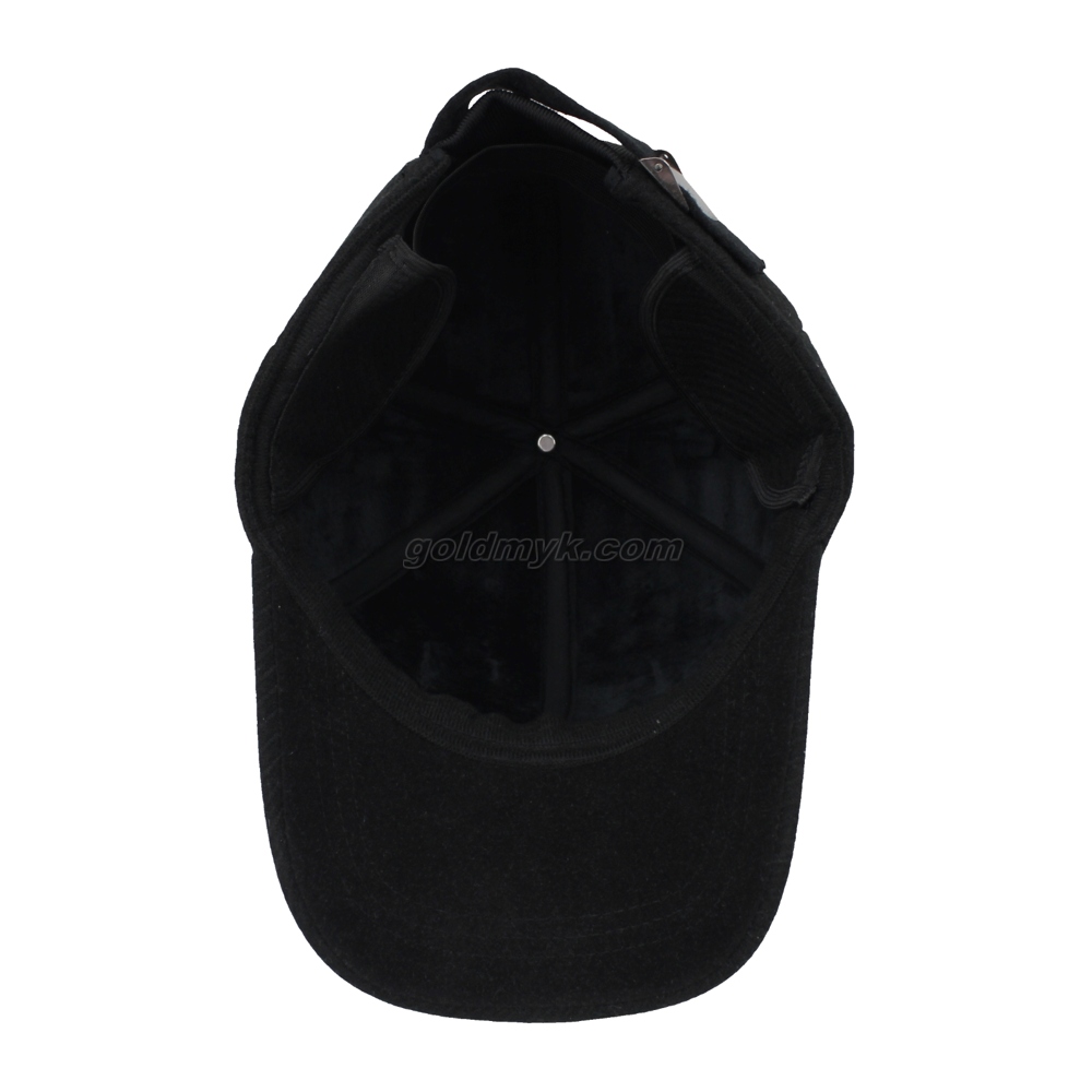 100% Polyester Baseball Cap Rope of Women And Men Custom Embroidery Silk Printed 6 Panel Cap Metal Buckle Closure