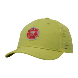 Trucker Cap Polyester Fabric Mesh Hat with Rubber Logo for Women and Men Can Custom Logo