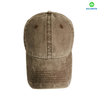 Wholesale 100% Cotton Pigment Washed 6 Panel Baseball Cap Hats 