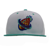 Custom 100% Cotton Fabric Custom Flat Emboridery Snapback Cap Hat Can Custom Embroidery Of Women And Men