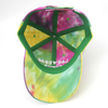 Custom Cotton Baseball Hat Embroidery Logo Colour Tie Dye Cotton Twill Material Unisex for Men And Women