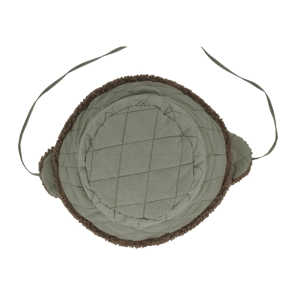 Warm And Winter Bucket Hat with Earflap