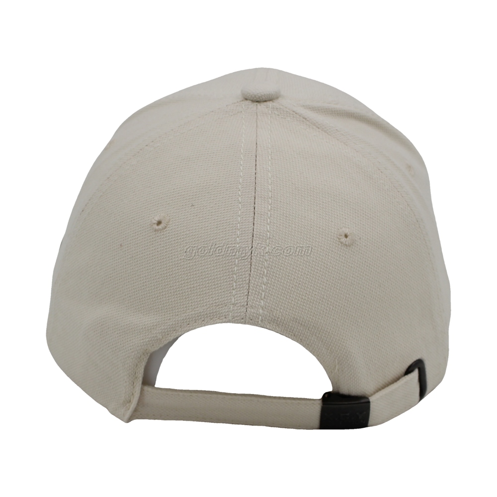 100% Cotton Canvas Fabric Custom Embroidery Logo on Six Panels Baseball Cap And Hat