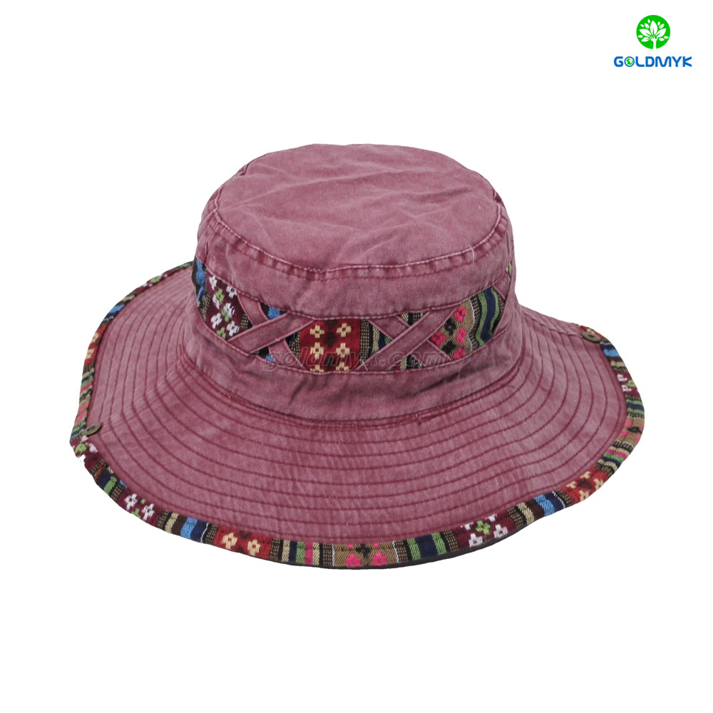 Custom Logo Camel Bucket Hat 100% Polyester Terry Fabric Sporty Street Style with Puff Printing for Men And Women in Business