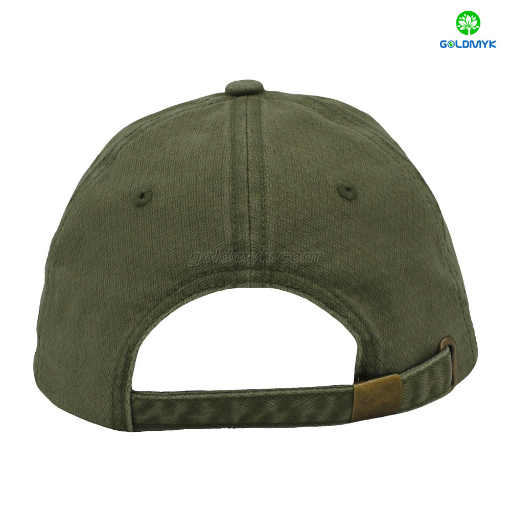 Custom 100% Cotton, Distressed Washed for Men Women, Embroidered Patch , 6-Panel Baseball Cap