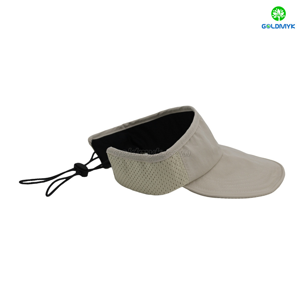 Summer Essentials Popular Street Style Adjustable Size Sun Visor Cap With Breathable Holes