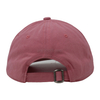 100% Washed Cotton Baseball Cap Rope of Women And Men Custom Embroidery Silk Printed 6 Panel Cap Metal Buckle Closure