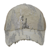 100% Polyester Fabric Baseball Cap Women And Men Acid Washed , Patch Embroidery, 6 Panel Cap