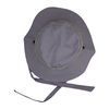 100% Polyester Fabric Bucket Cap Hand Washed Women And Men Acid Washed , Patch Embroidery, 6 Panel Cap