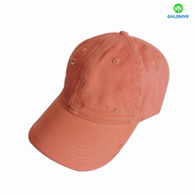 Wholesale Cheap 100% Cotton Distressed Washed Blank 6 Panel Baseball Cap Hats