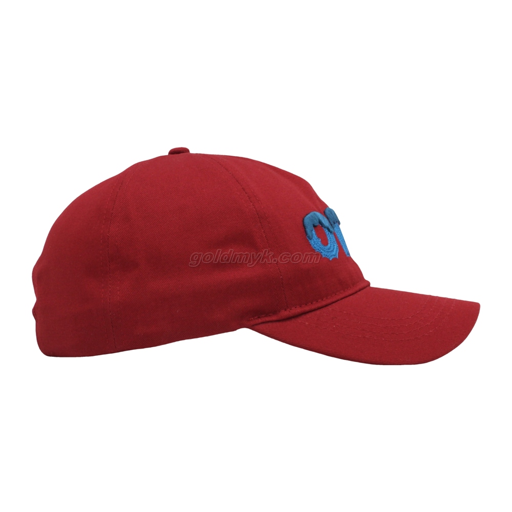 100% Cotton Custom Logo Flat+3D Emboridery Logo Baseball Cap Hat embroidered hat embroidered baseball sport cap 
