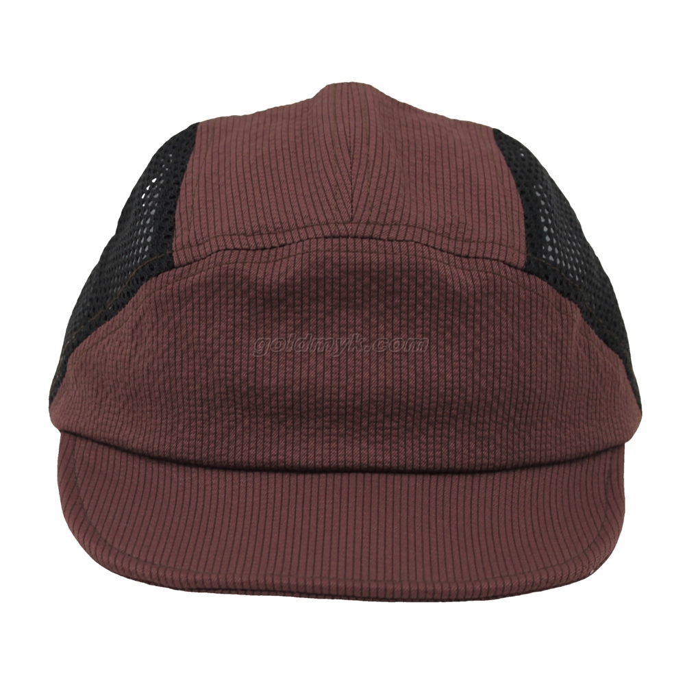 Best Sale Lower Weight 100% Polyester Five Panels Mesh And Custom Baseball Cap And Hat 