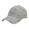 Soft And Hot Sale Cotton Twill Fabric Unstructured Baseball Cap And Hat with Custom Embroidery