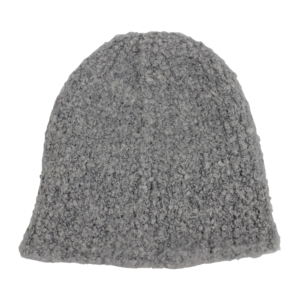 Custom Beanie Knitted Winter Hat Flower Embroidery for Men Women Winter Knit Hat Warm Slouchy Beanie Cuffed Skull Cap