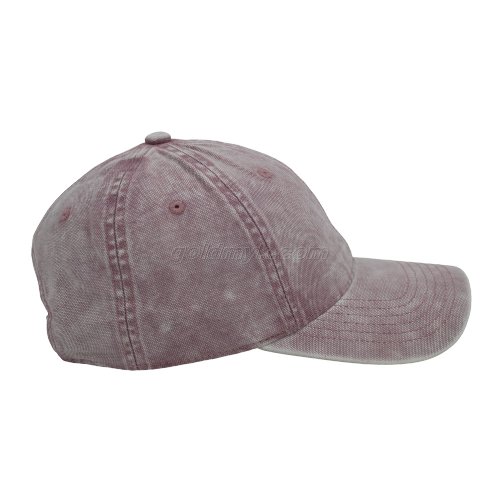 Vintage Stylish Flat Embroidery Washed Baseball Cap Dad Hat 6-panel Sports Caps For Man And Woven Can Custom Logo