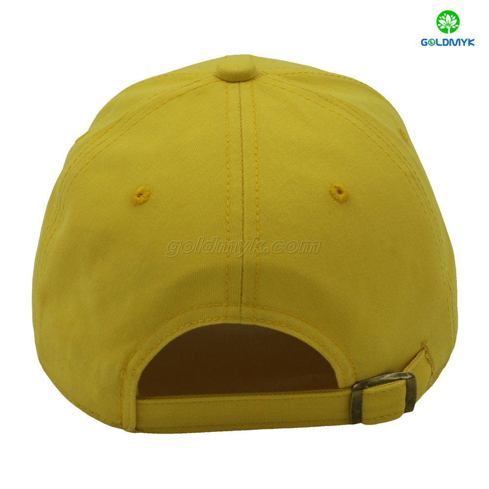 3D Embroidery & Beaded Embroidery 6-Panel Curved Brim Dad Hat 100% Cotton Custom Fabric Metal Buckle Closure 6-Panel Baseball Cap