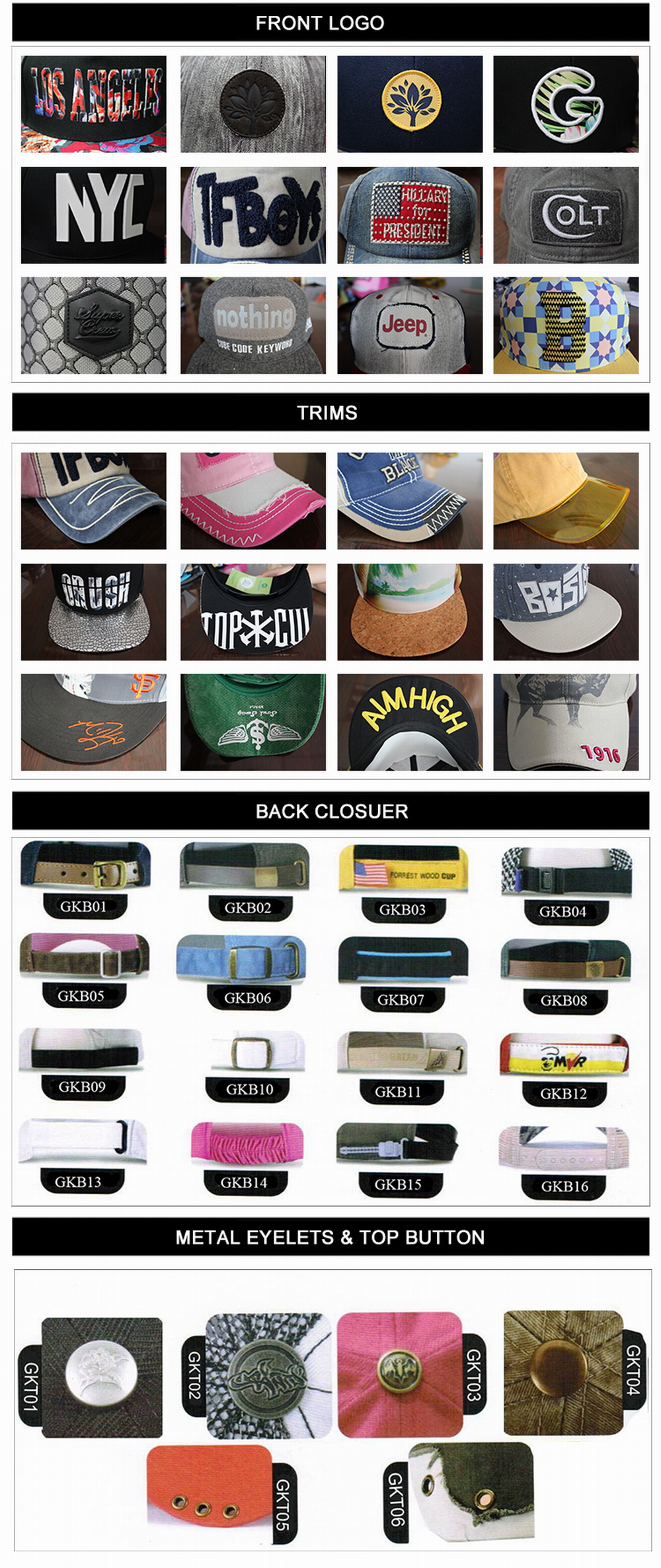 Hats and Caps Product details 01