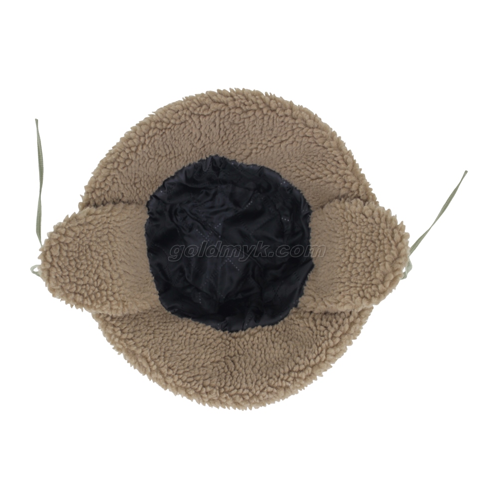 Warm And Winter Bucket Hat with Earflap