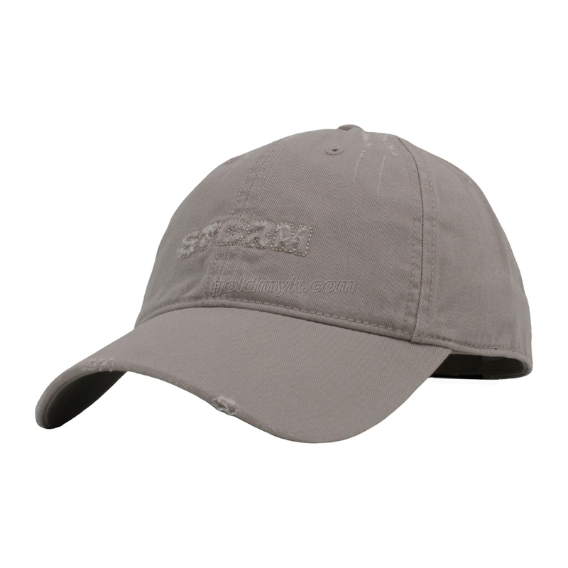 New And Promotional Washed Cotton Baseball Cap And Hat with Emboseed Logo Design