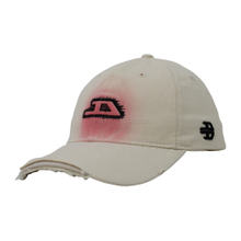 100% Cotton Fabric Baseball Cap Hand Washed Women And Men Acid Washed , Patch Embroidery, 6 Panel Cap